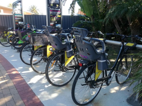 west beach bike hire