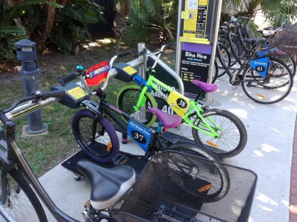 west beach caravan park bike hire